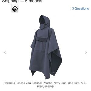 Hazard 4 Poncho Villa Softshell - BLACK.